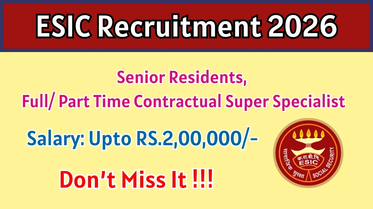 Latest Government Job Recruitment Announcement