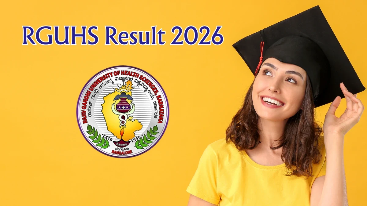 RGUHS Result 2026 Declared: Check UG & PG Course Examination Results